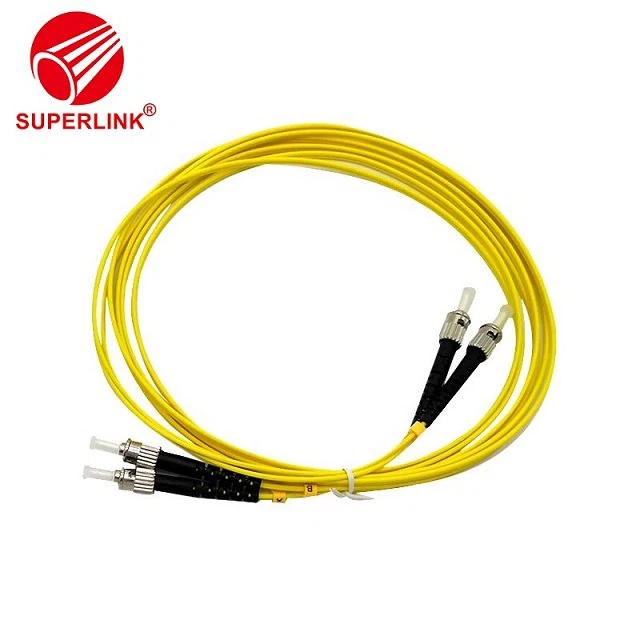 Duplex Single Mode Fiber Patch Kabel ST-ST